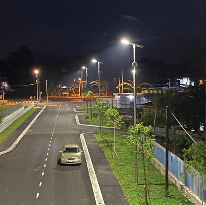LED Integrated Solar Street Light